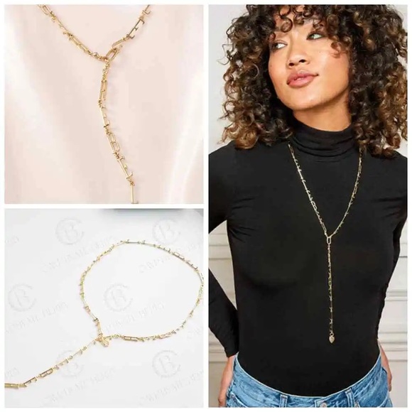 Stella & Dot Rebelle Chain Necklace - Picture 2 of 4